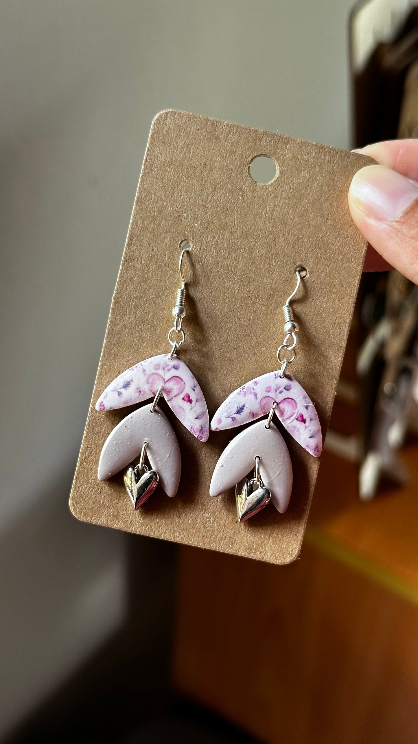 Retro Heart Dangle