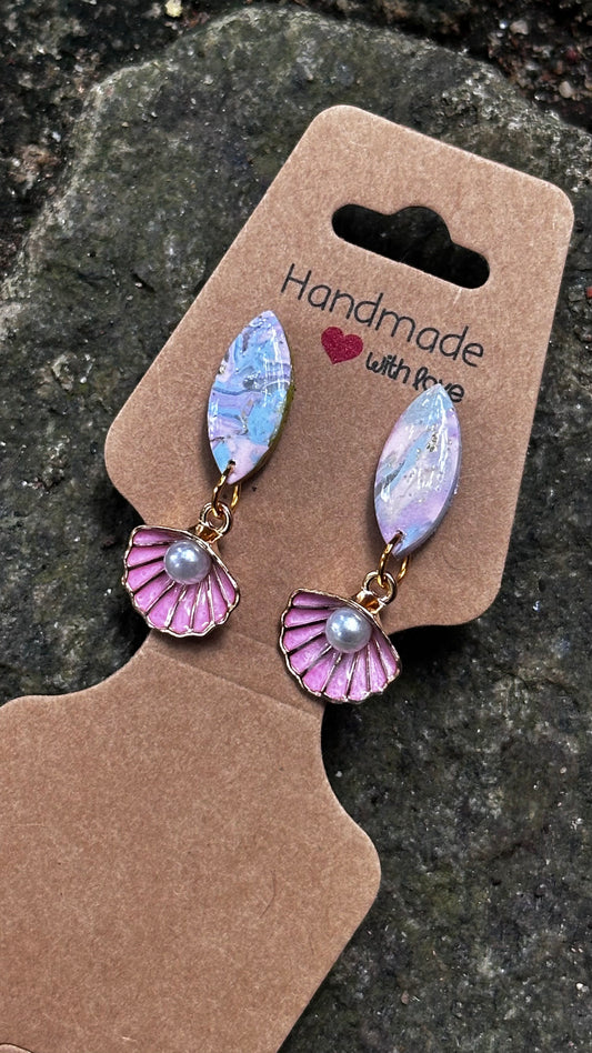 Pink Pearl Dangle