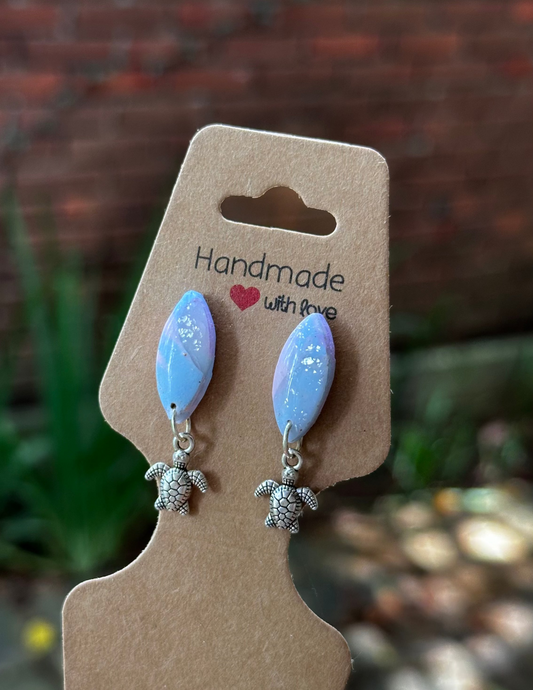 Silver Turtle Dangle