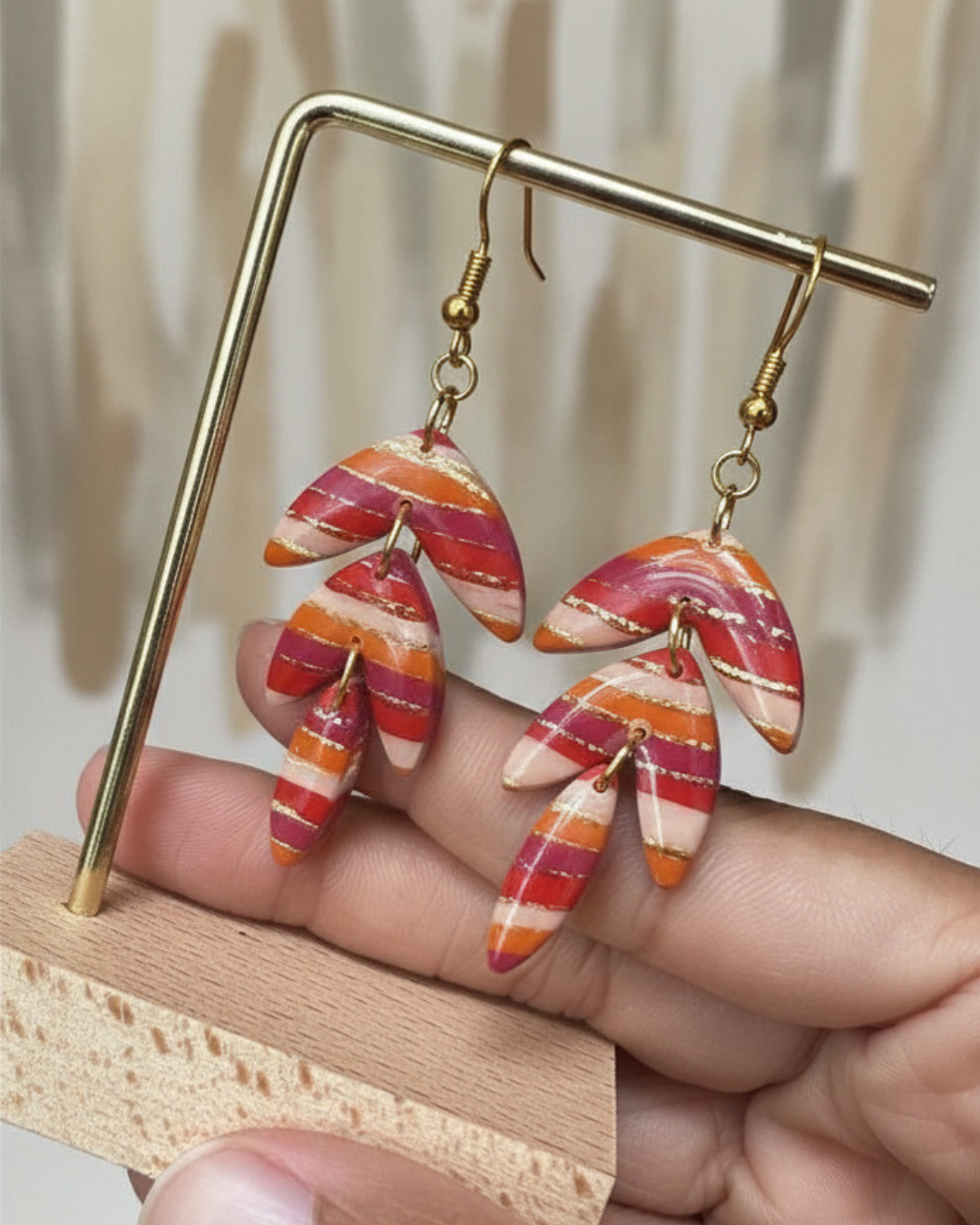 Fire Petal Dangle