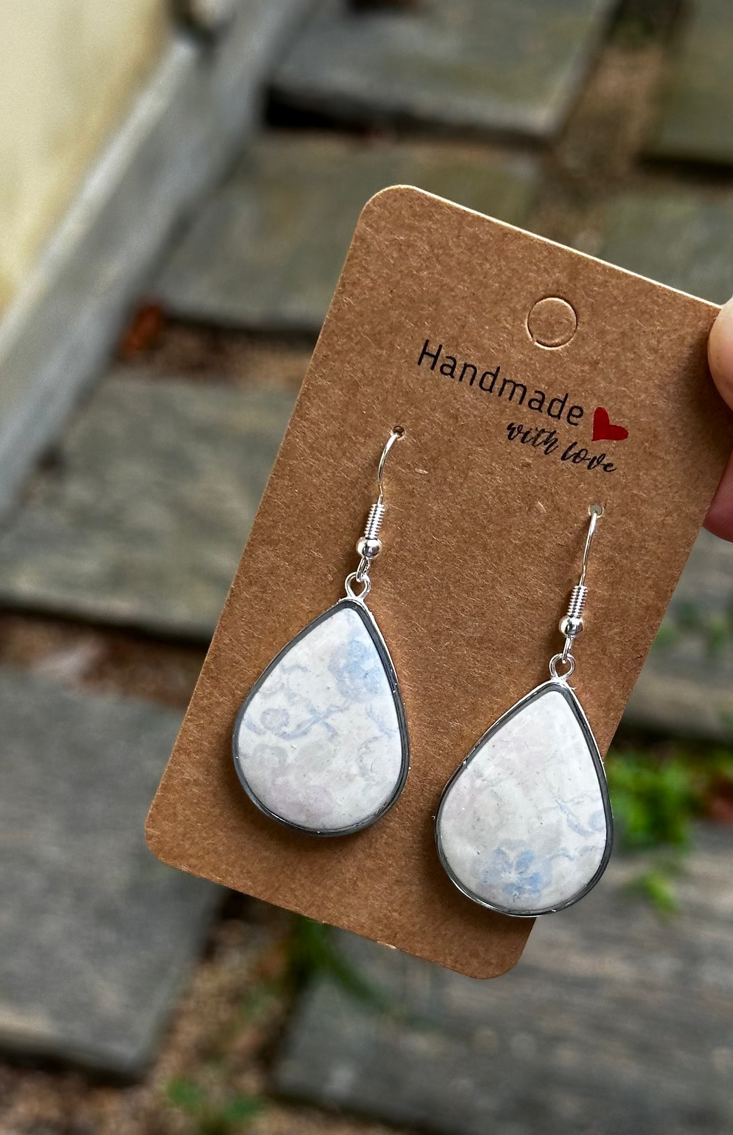 Baby Blues Teardrop Dangle